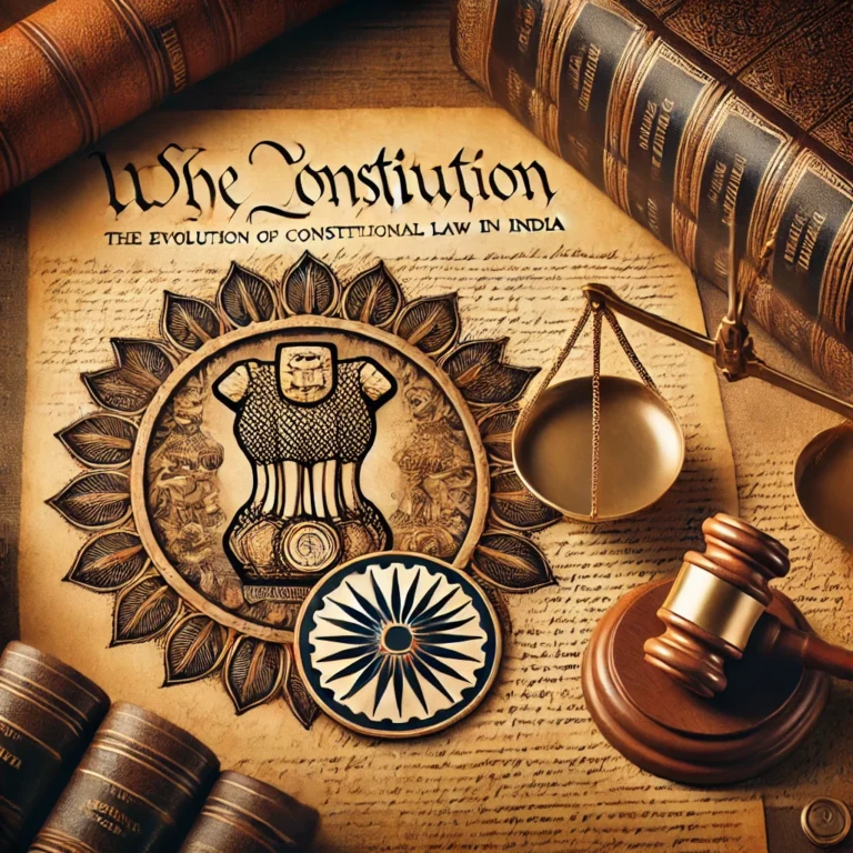 The Evolution of Constitutional Law in India